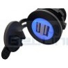 Двойная розетка USB для автомобилей 12-24В постоянного тока